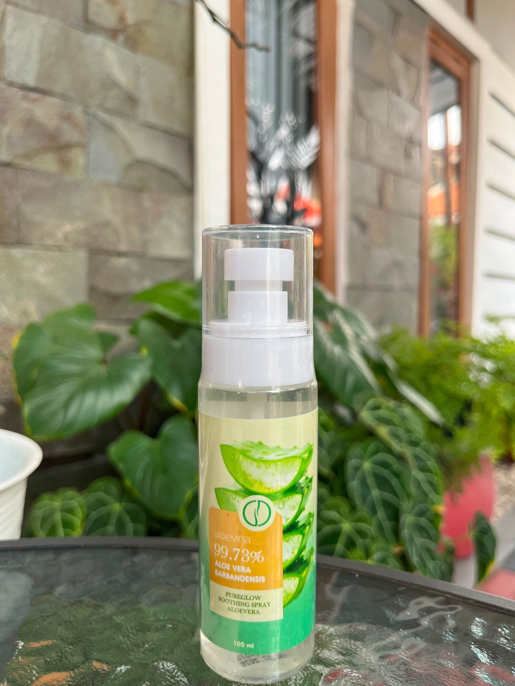 Aloevina Pureglow Soothing Spray Aloe Vera 100 ml — 99.73% Aloe Vera Barbadensis